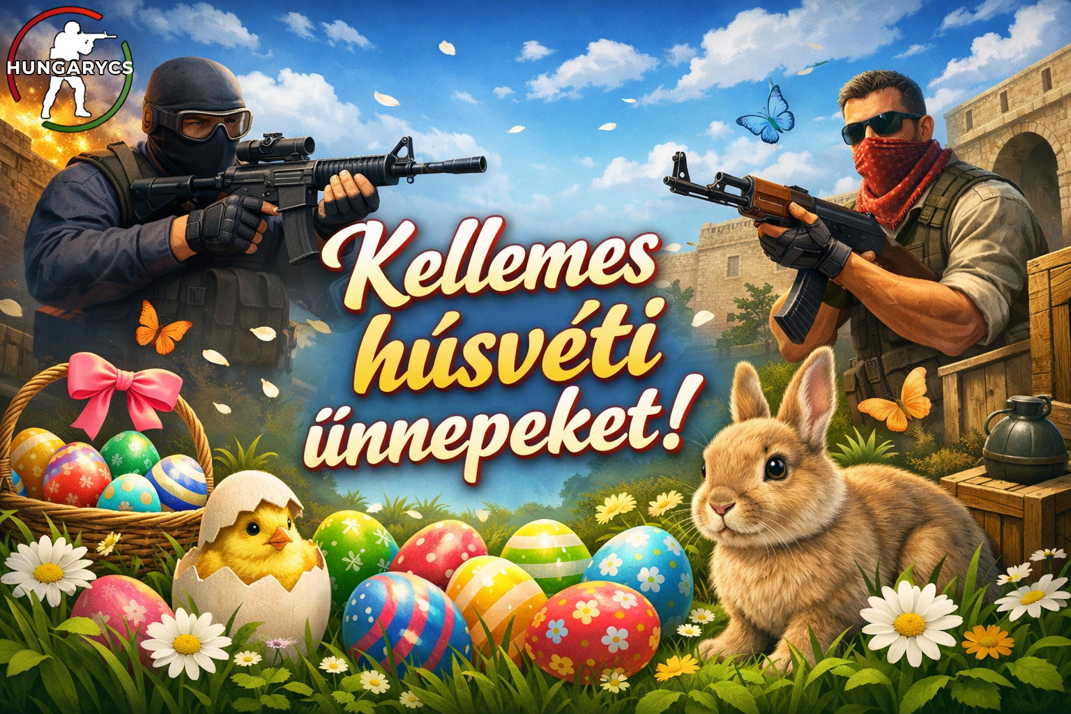 Kellemes húsvéti ünnepeket! 🐣🌷